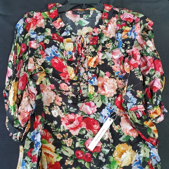 Icons Objects of Devotion - Ruffle Lace Up Blouse - Picture 6 of 6